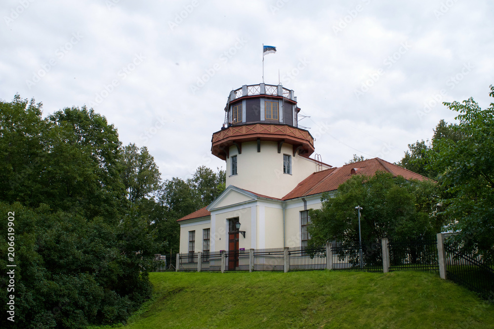 Old Observatory of Tartu in Toome Park, Estonia Old Observatory of Tartu in Toome Park, Estonia