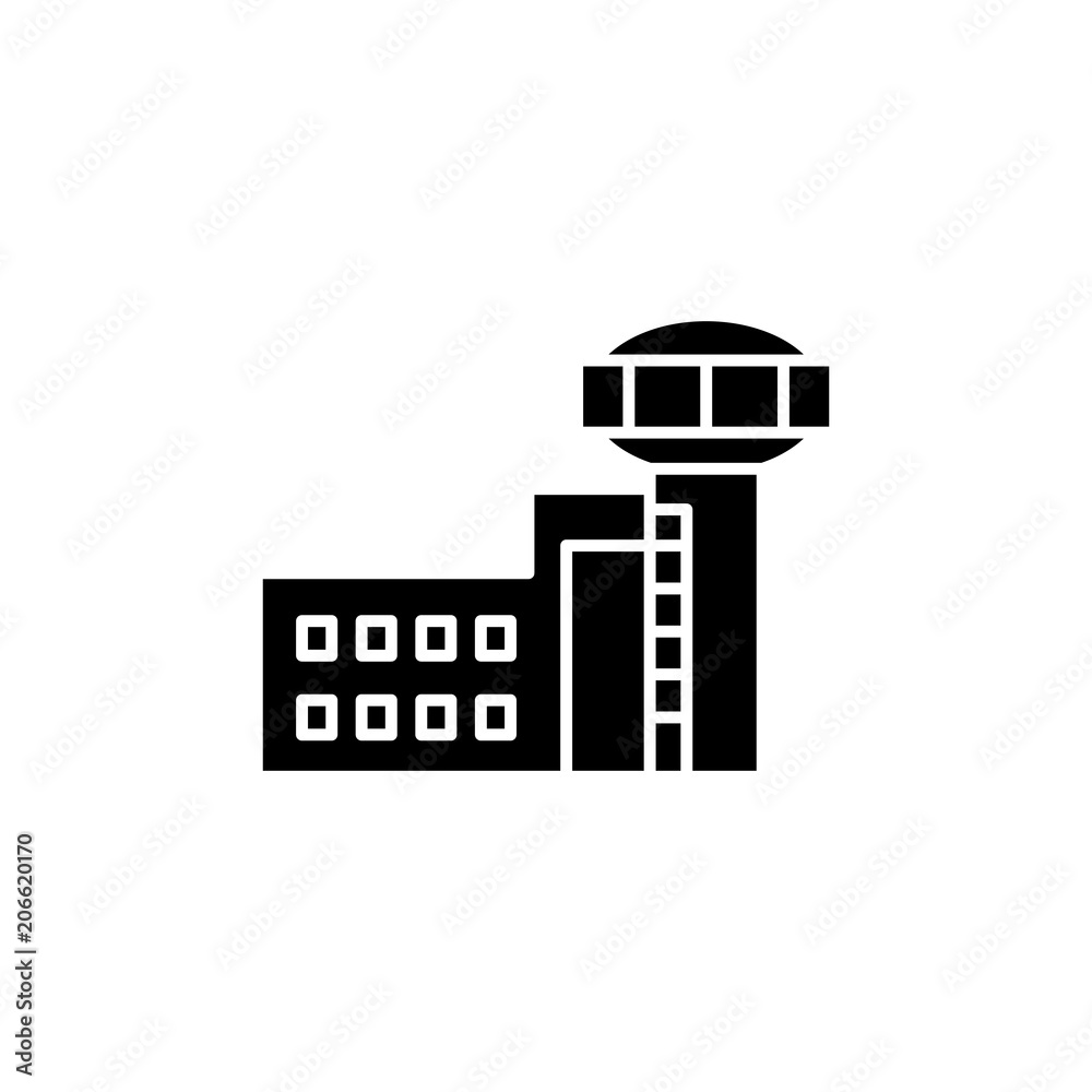Plant black icon concept. Plant flat vector symbol, sign, illustration. Plant black icon concept. Plant flat vector symbol, sign, illustration.