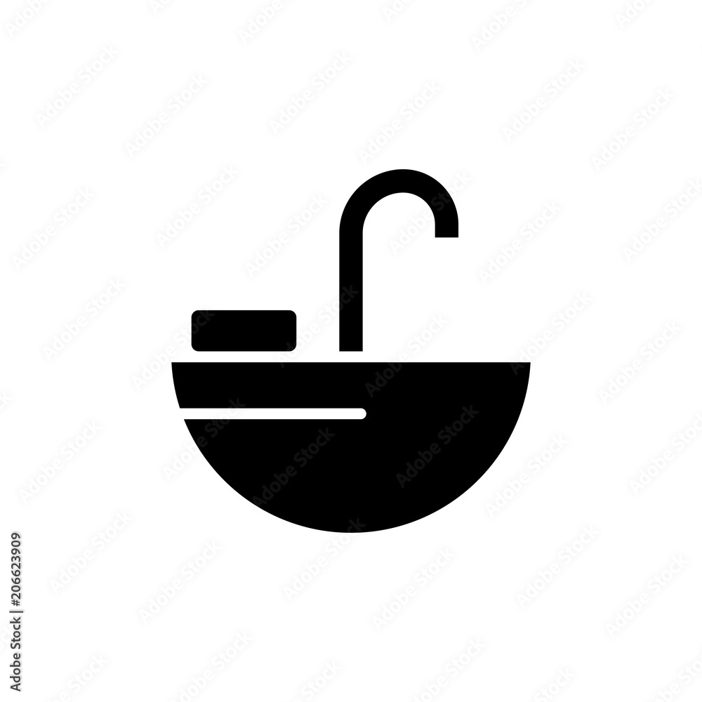 Water pipes black icon concept. Water pipes flat vector symbol, sign, illustration. Water pipes black icon concept. Water pipes flat vector symbol, sign, illustration.