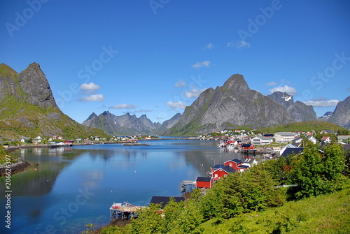 Norway. Fisherman s village in the Lofoten Islands