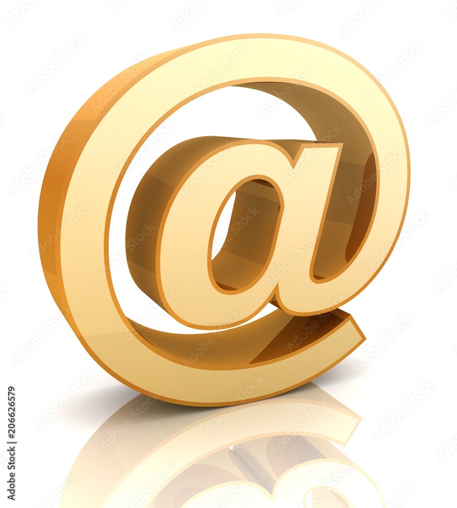 e mail sign 3d illustration isolated e mail sign 3d illustration isolated