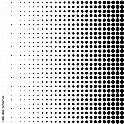 Abstract halftone pattern texture. Vector modern background for posters, sites, web, business cards, postcards, interior design. Monochrome background