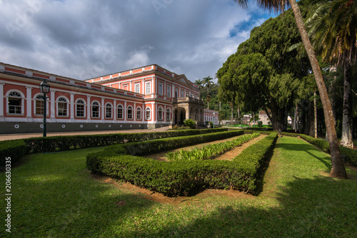 Imperial Palace in Petropolis City in Brazil