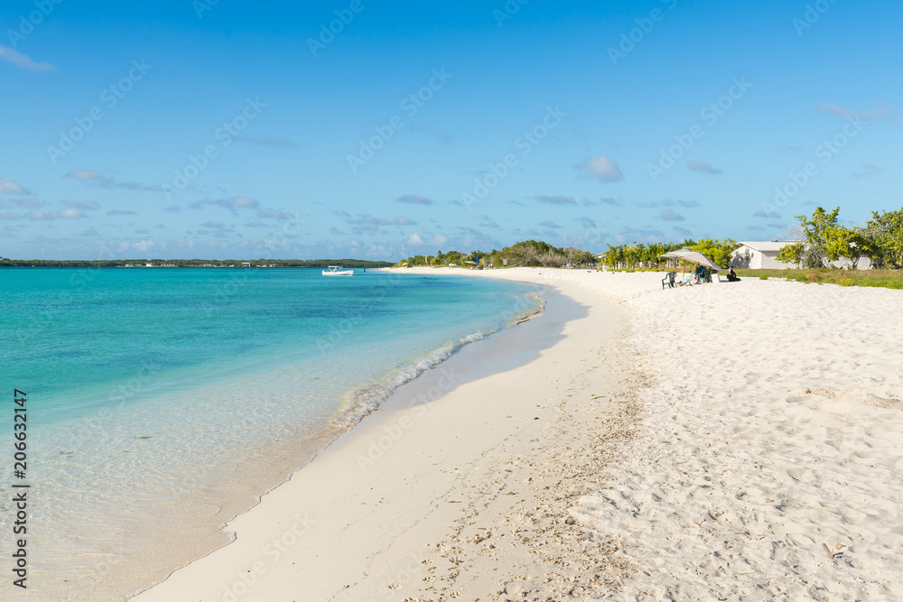 Beautiful Caribbean Beach in los Roques, Venezuela