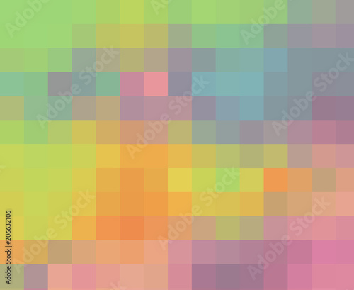 Obraz na płótnie Mosaik bunt