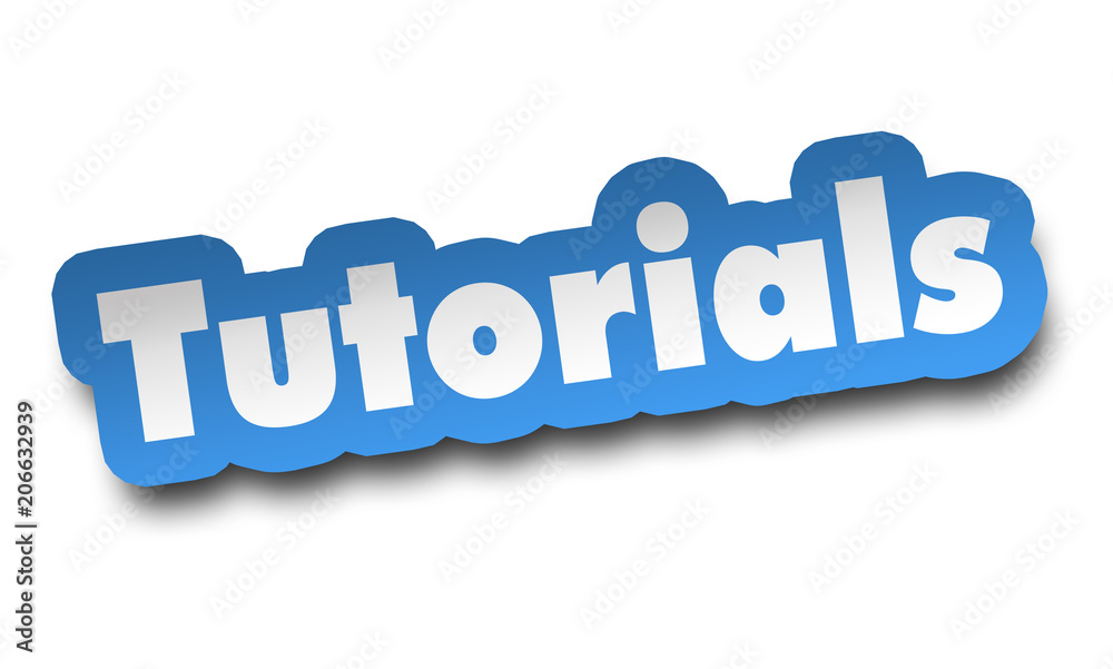 tutorials concept 3d illustration isolated tutorials concept 3d illustration isolated