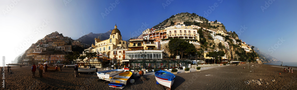 Positano panorama, Amalfi Coast, Italy