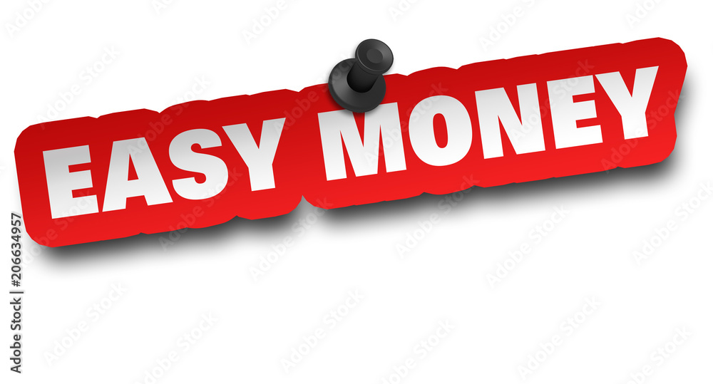 easy money concept 3d illustration isolated easy money concept 3d illustration isolated