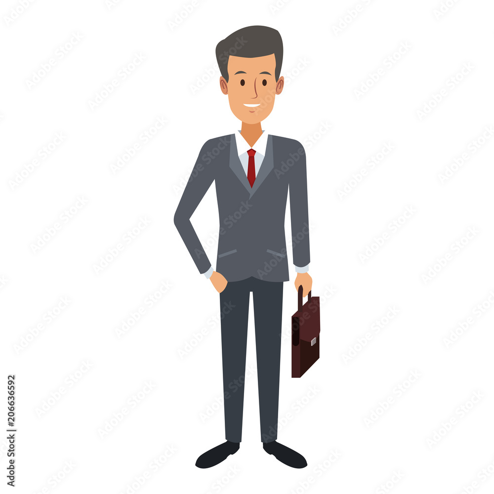 Executive businessman cartoon vector illustration graphic design Executive businessman cartoon vector illustration graphic design