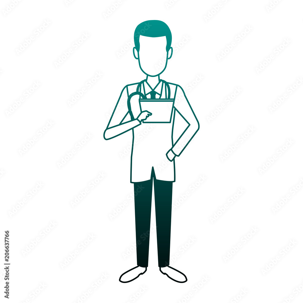 Male doctor cartoon vector illustration graphic design Male doctor cartoon vector illustration graphic design