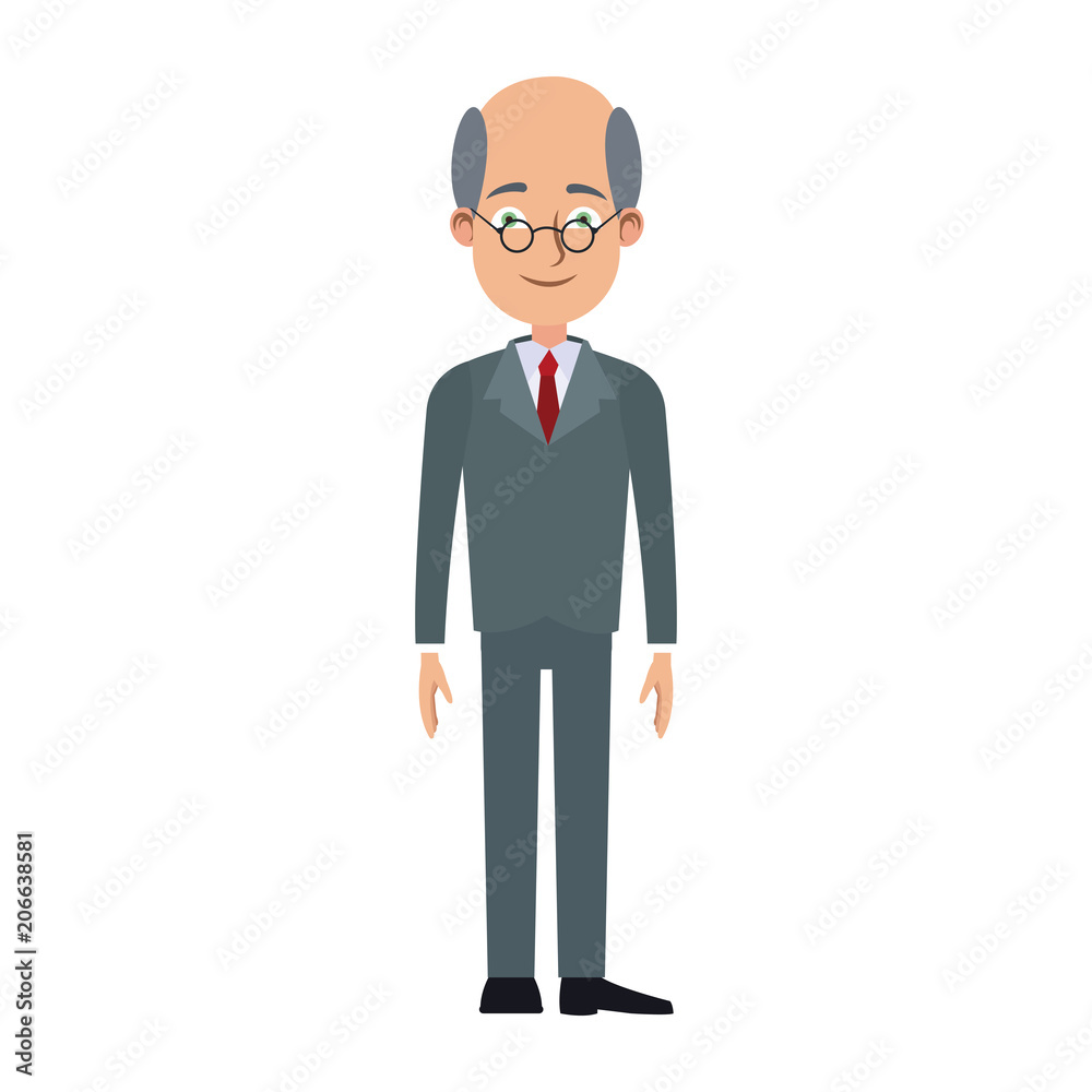 Executive businessman cartoon vector illustration graphic design Executive businessman cartoon vector illustration graphic design