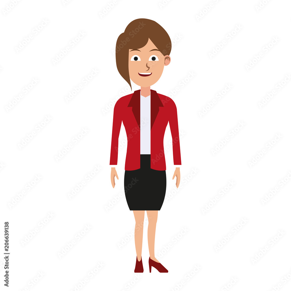 Executive business woman cartoon vector illustration graphic design Executive business woman cartoon vector illustration graphic design