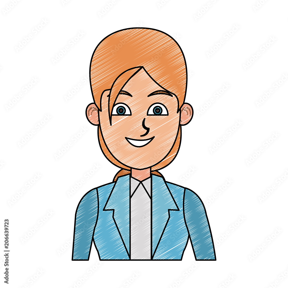 Executive businessman cartoon vector illustration graphic design