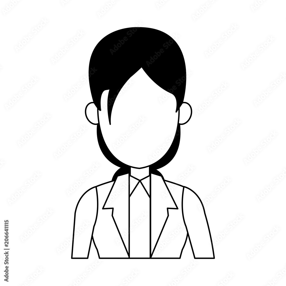 Executive business woman cartoon vector illustration graphic design Executive business woman cartoon vector illustration graphic design
