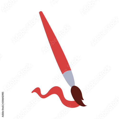 Paint brush symbol vector illustration graphic design © Jemastock