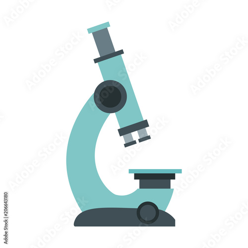 Microscope scientific tool vector illustration graphic design photo