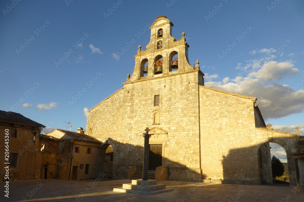 Maderuelo, pueblo y villa monumental en el norte de la provincia de Segovia, en la comunidad autónoma de Castilla y León (España)