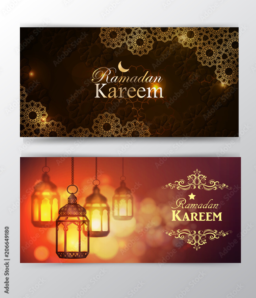 Ramadan Kareem, greeting background, eps 10