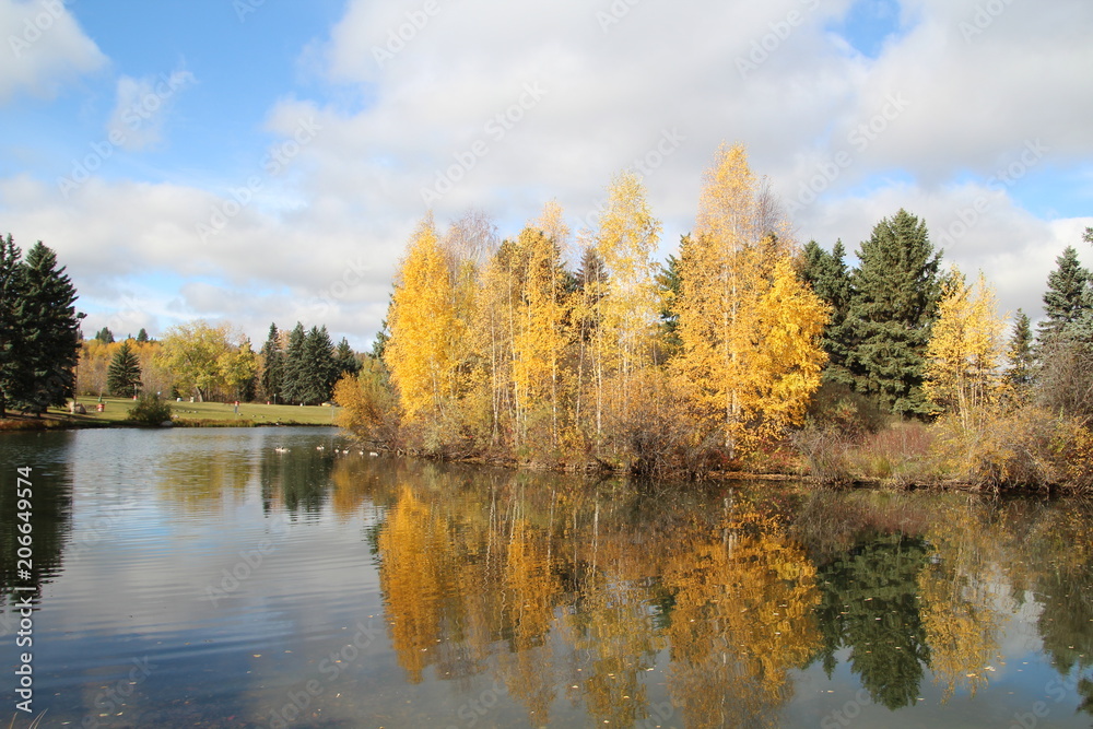 Colours On The Lake, William Hawrelak Park, Edmonton, Alberta