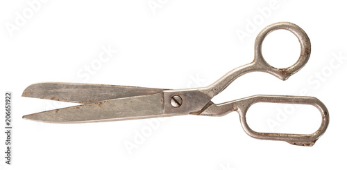 sewing scissors close-up