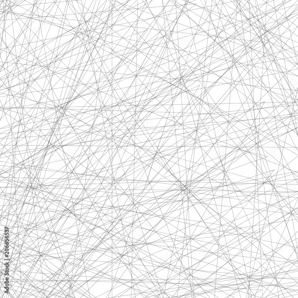 Abstract linear monochrome background. Black and white background with intersecting lines. Vector image. Abstract linear monochrome background. Black and white background with intersecting lines. Vector image.