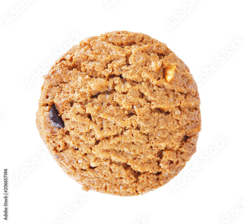 Wallpaper Mural Cookie chocolate chip isolated on white background Torontodigital.ca