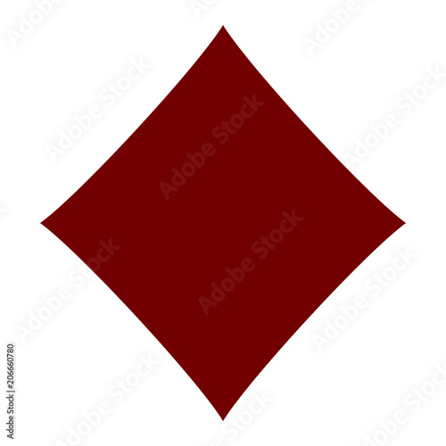 Red diamond card suite