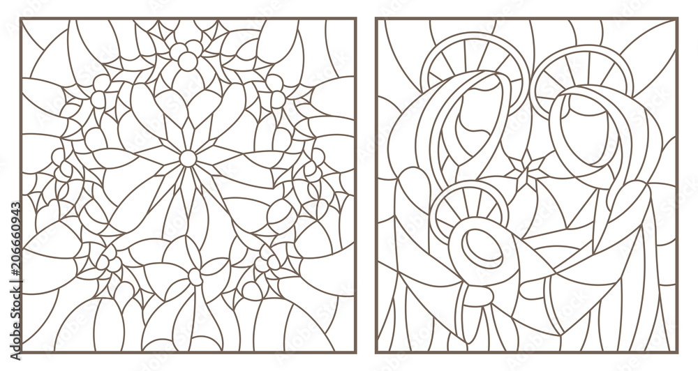 Jesus Stained Glass Patterns