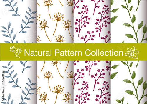 natural seamless pattern