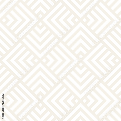 Vector seamless subtle lines mosaic pattern. Modern stylish abstract texture. Repeating geometric tiles