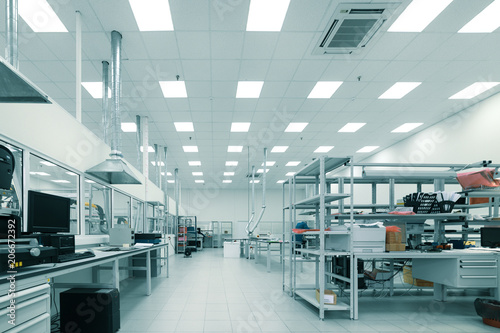 Factory for the manufacture of electronic printed circuit boards. © nordroden