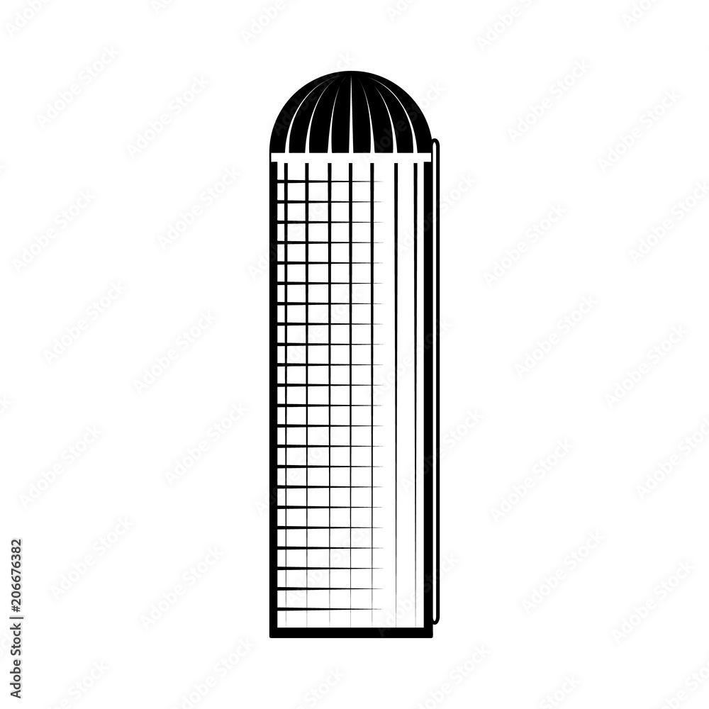 Granary construction monochrome silhouette isolated on white background. Farm storehouse for grain storage - vector illustration of village tower silo. Ranch object to store bulk. Granary construction monochrome silhouette isolated on white background. Farm storehouse for grain storage - vector illustration of village tower silo. Ranch object to store bulk.
