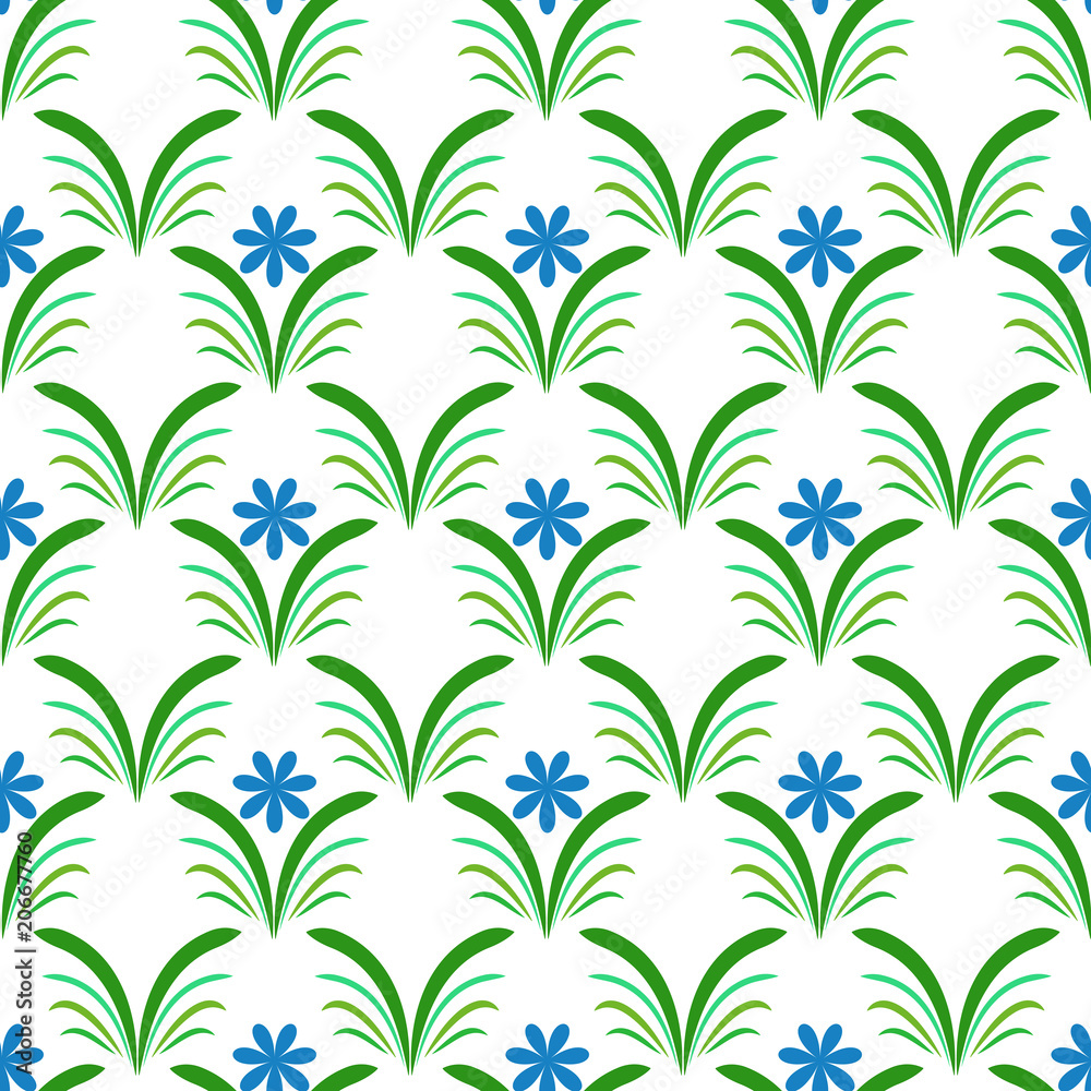 Flower seamless pattern Flower seamless pattern