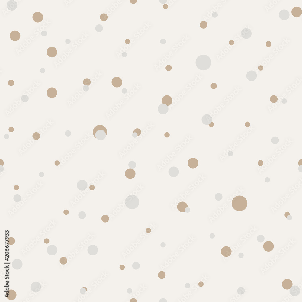 Polka dot abstract texture seamless pattern