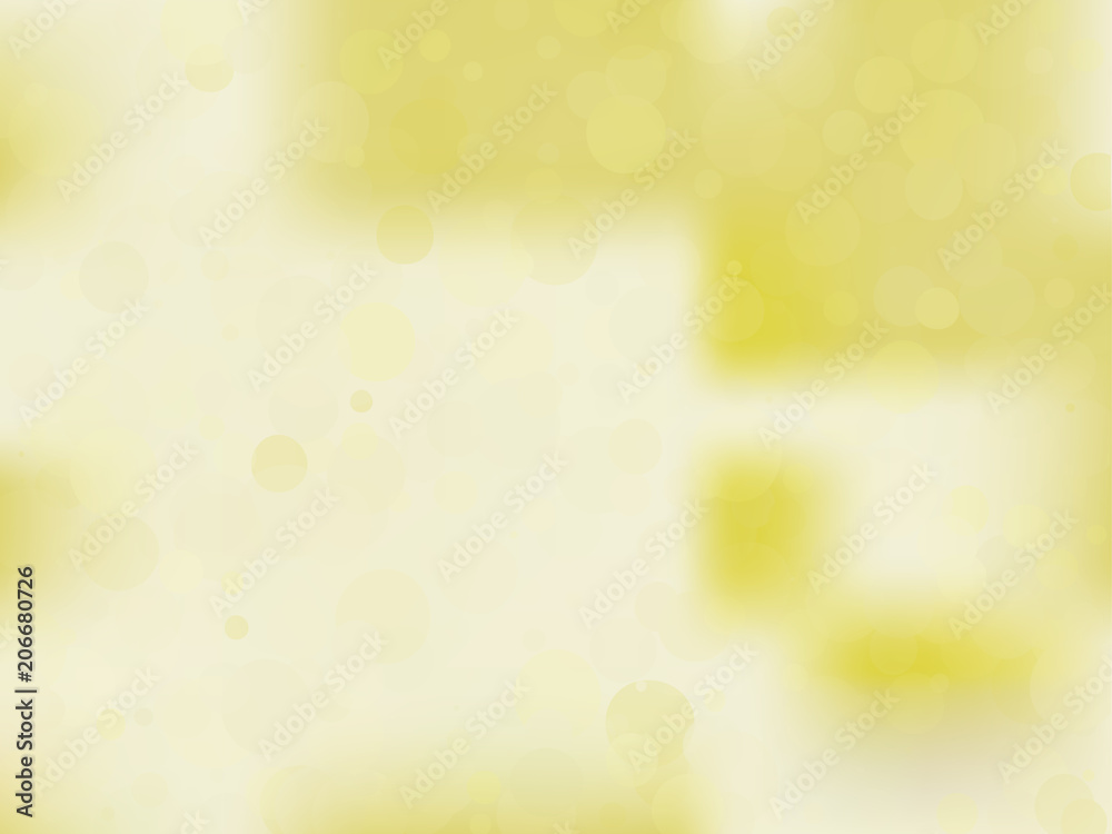 Golden yellow gradient background with bokeh effect. Abstract blurred pattern. Light background Vector illustration Golden yellow gradient background with bokeh effect. Abstract blurred pattern. Light background Vector illustration