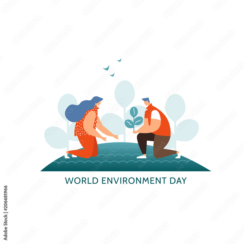 Concept world environment day