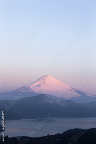 Mountain Fuji winter in morning © pigprox