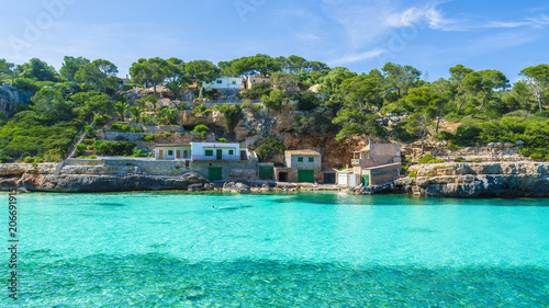 View of  Cala Llombards, Mallorca Island, Spain © Balate Dorin