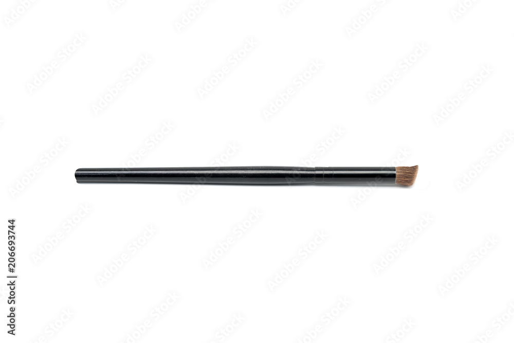 Powder blush brush isolated on white background Powder blush brush isolated on white background