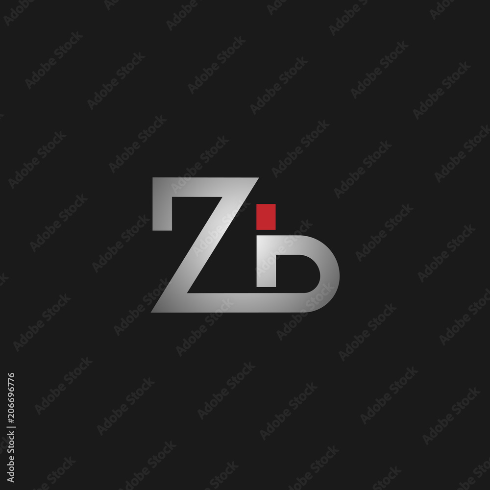 Initial Letter ZB Logo Template Design Vector Initial Letter ZB Logo Template Design Vector