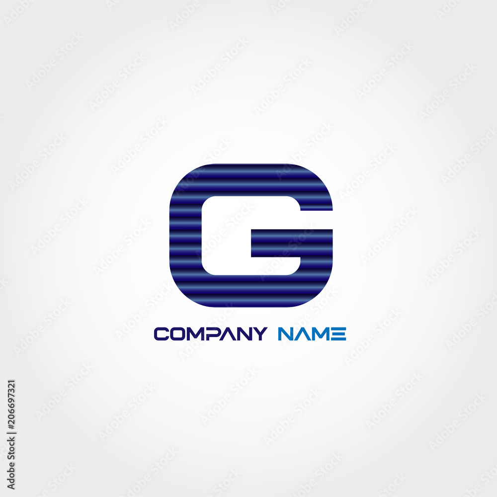 Initial Letter G Logo Template Design Vector Initial Letter G Logo Template Design Vector