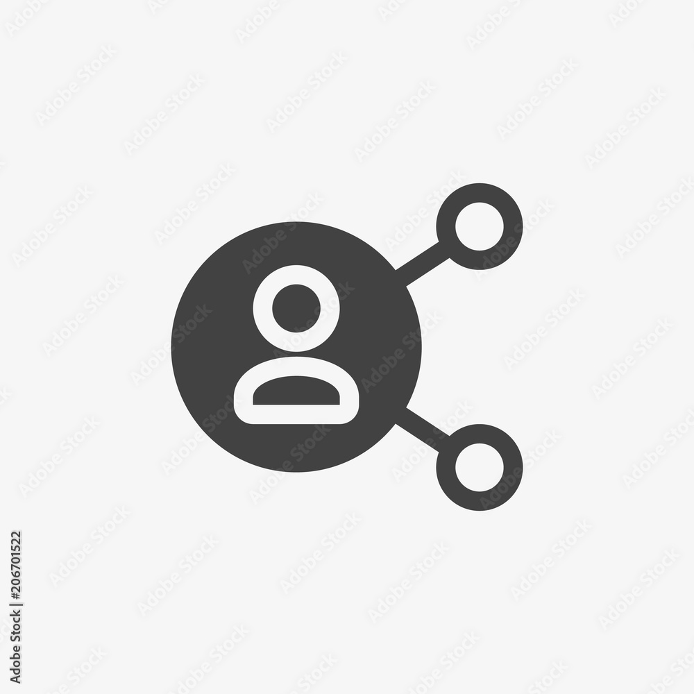 Share icon, multimedia icon. Glyph, Solid style Share icon, multimedia icon. Glyph, Solid style