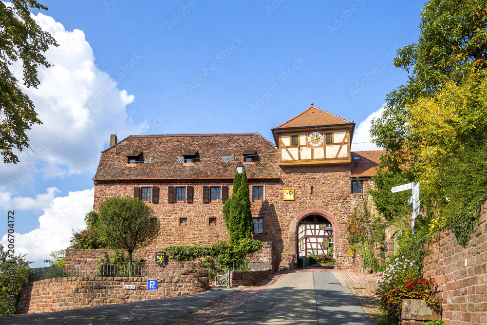 Fototapeta premium Dilsberg am Neckar, Stadttor 