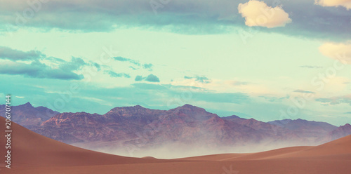 Sand dunes in California