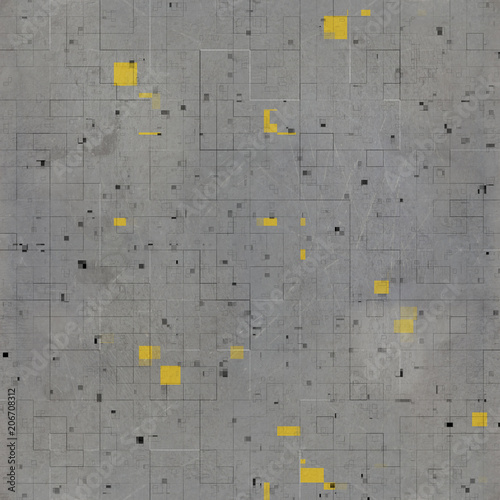 Sci-fi tileable seamless te...