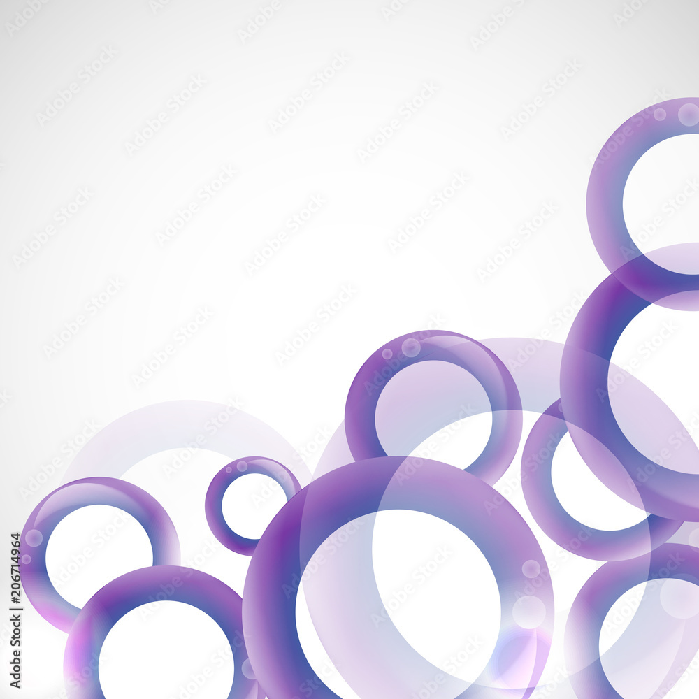 Abstract background with circles Abstract background with circles
