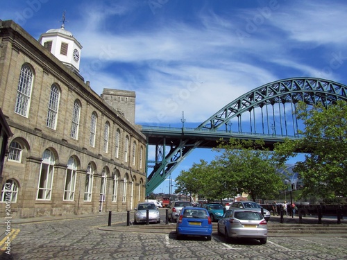 Old Customs House and Tyne Bridge, Newcastle upon Tyne, England. © Calum Smith