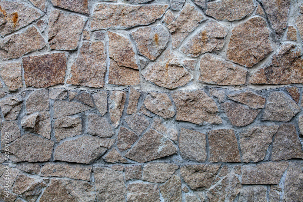 texture of wall made of stones on concrete texture of wall made of stones on concrete