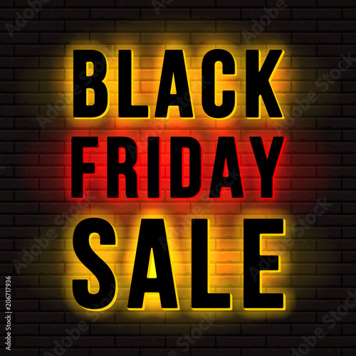 Black Friday Sale Signboard