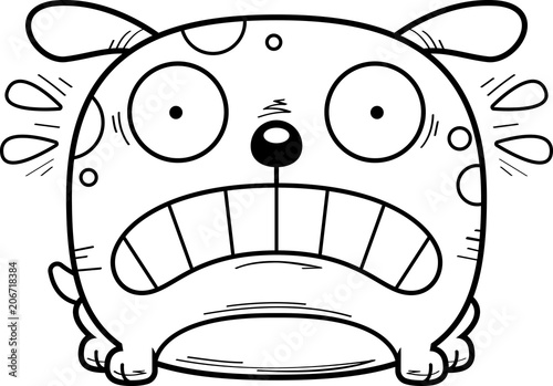 Terrified Little Dog
